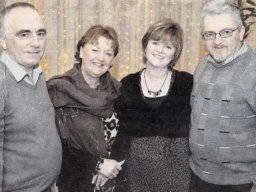 Mick and Pat Burrage Margaret and John O Mullane 